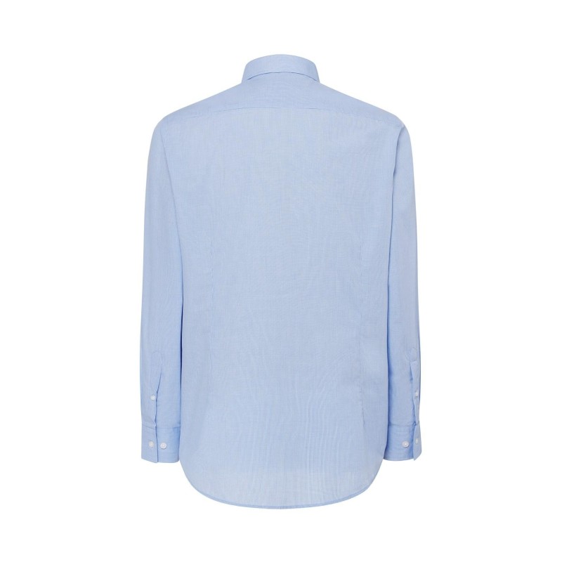 CAMISA CASUAL DE CUADRITOS MANGA LARGA
