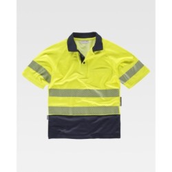 ⭐ POLO ALTA VISIBILIDAD MICRO PIQUÉ | Azules de Vergara