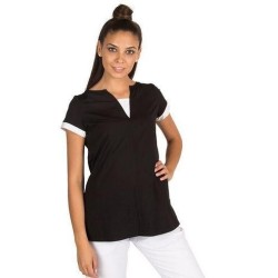 BLUSA ELÁSTICA COMBINADA