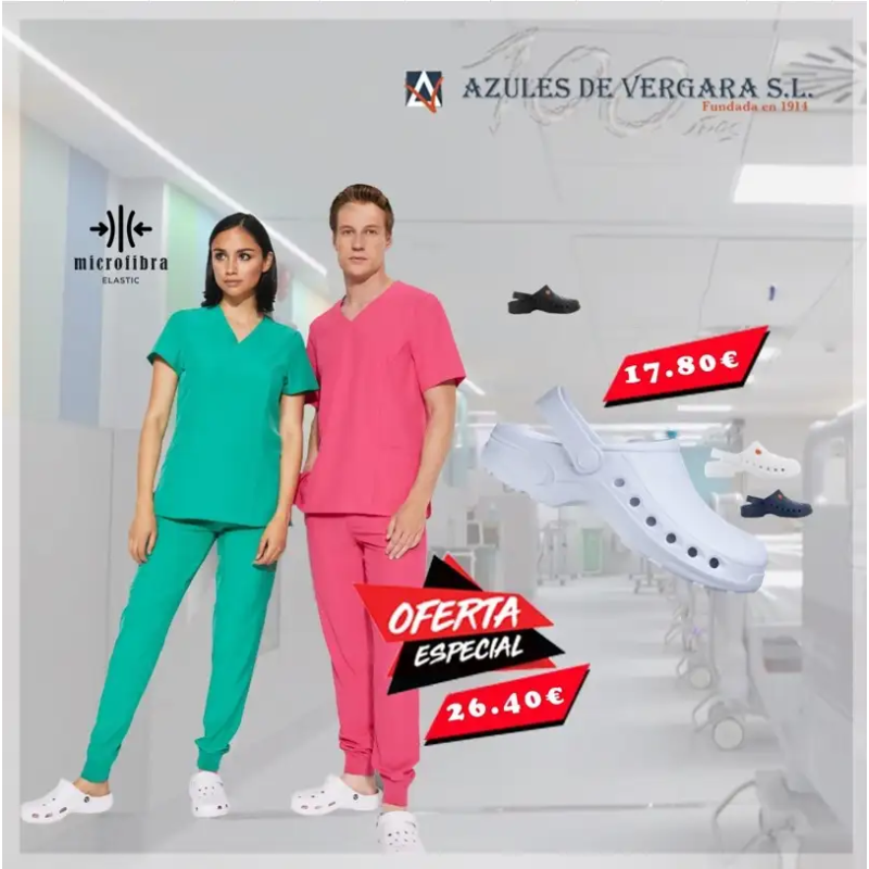PACK PIJAMA SANITARIO MICROFIBRA