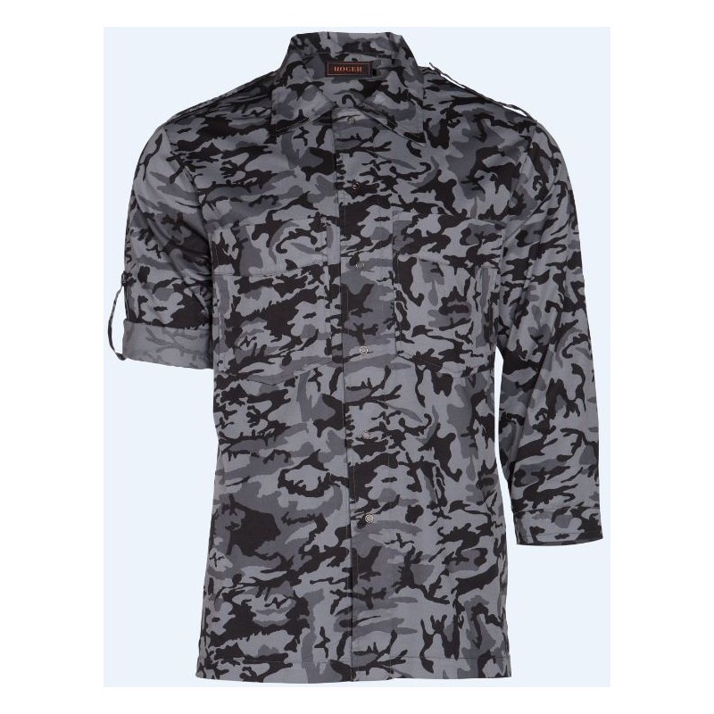 CHAQUETA COCINA CAMUFLAJE