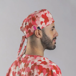 ⭐ GORRO TIRAS CORAZON ROJO AGATHA | Azules de Vergara