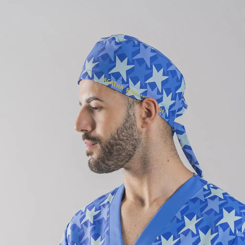 GORRO TIRAS COMETA AZUL AGATHA