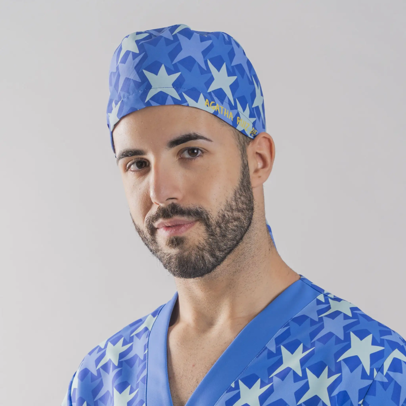 GORRO TIRAS COMETA AZUL AGATHA