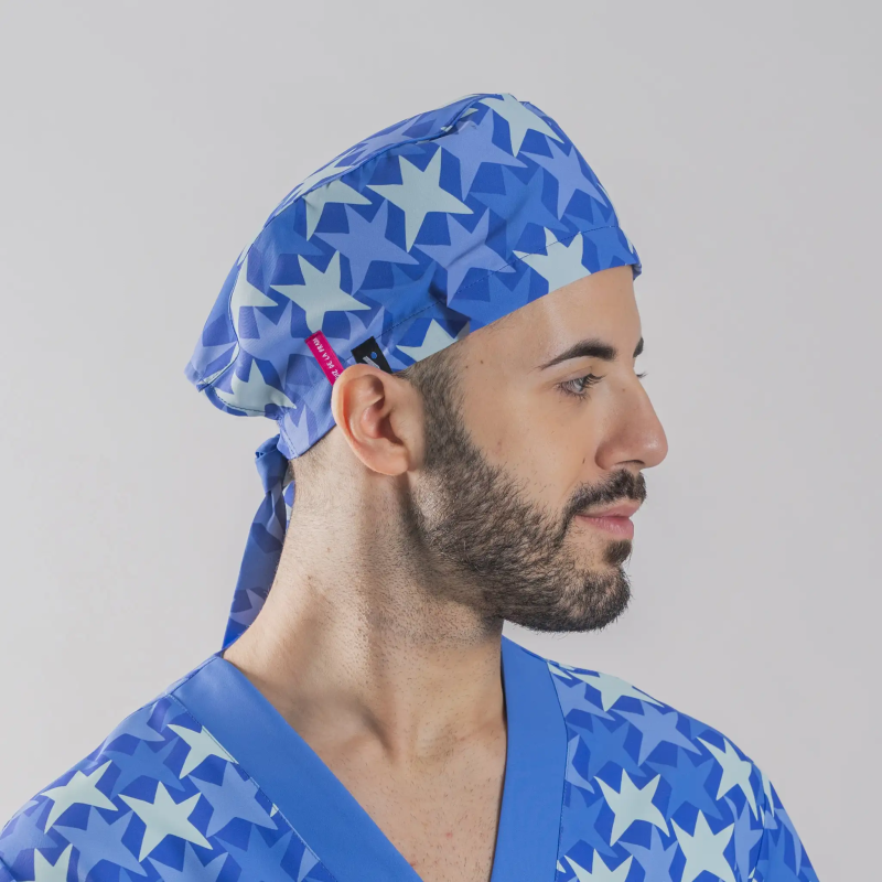 GORRO TIRAS COMETA AZUL AGATHA