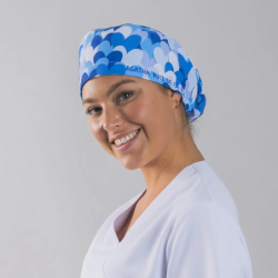 ⭐ GORRO GOMA CORAZON AZUL AGATHA | Azules de Vergara