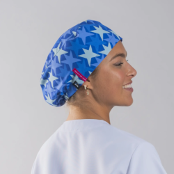 ⭐ GORRO GOMA COMETA AZUL AGATHA | Azules de Vergara