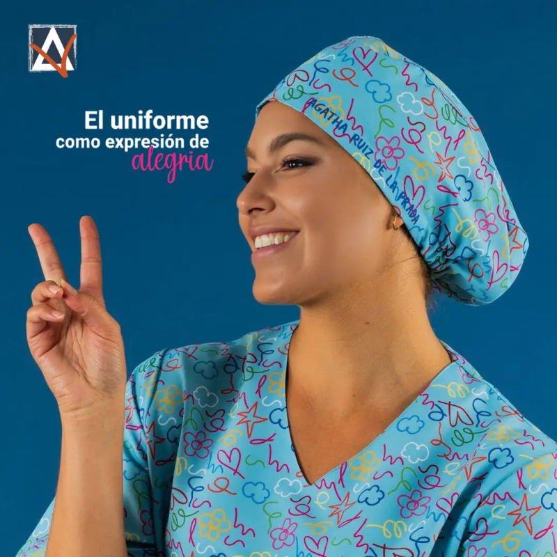 GORRO GOMA PINCELADA AGATHA