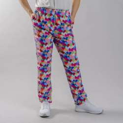 ⭐ PANTALON CORAZÓN MULTICOLOR AGATHA | Azules de Vergara