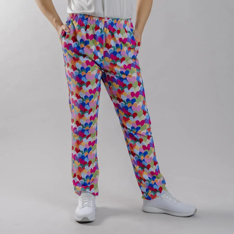 PANTALON CORAZÓN MULTICOLOR AGATHA