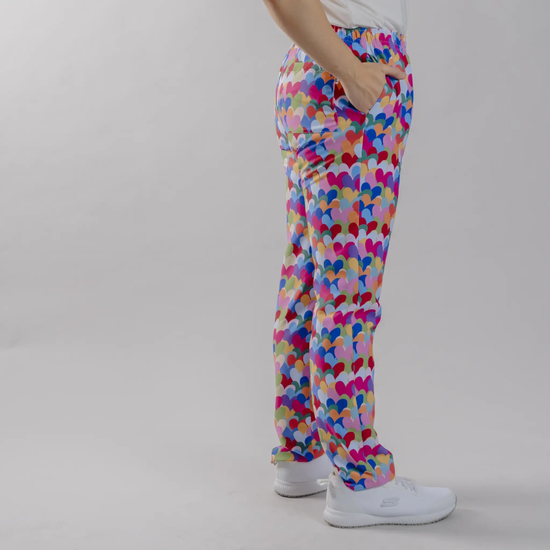 PANTALON CORAZÓN MULTICOLOR AGATHA