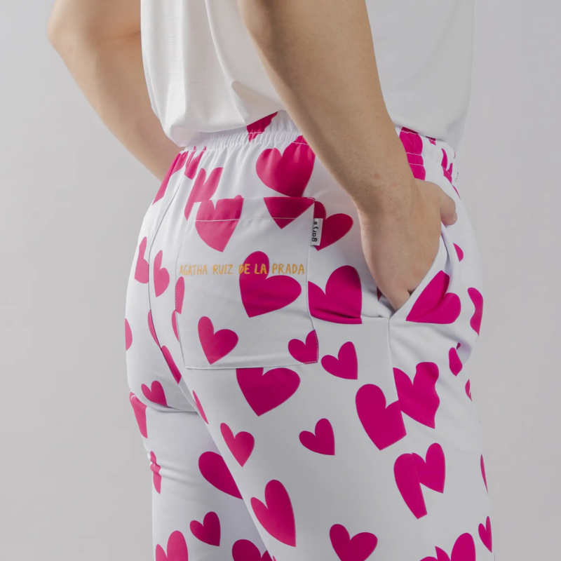 PANTALON CORAZÓN ROSA AGATHA