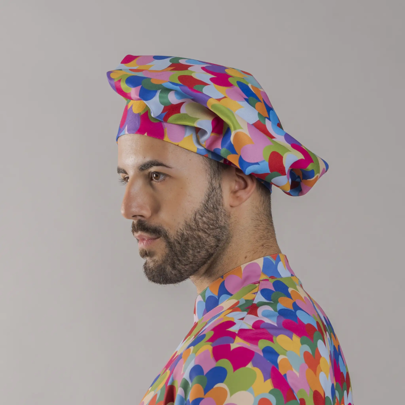 GORRO GRAN CHEF CORAZONES AGATHA