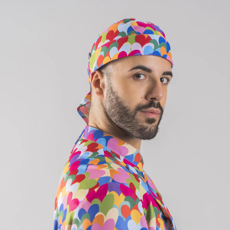 GORRO PIRATA CORAZON MULTICOLOR AGATHA