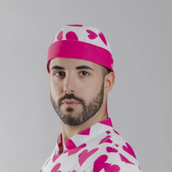⭐ GORRO PIRATA CORAZÓN ROSA AGATHA | Azules de Vergara