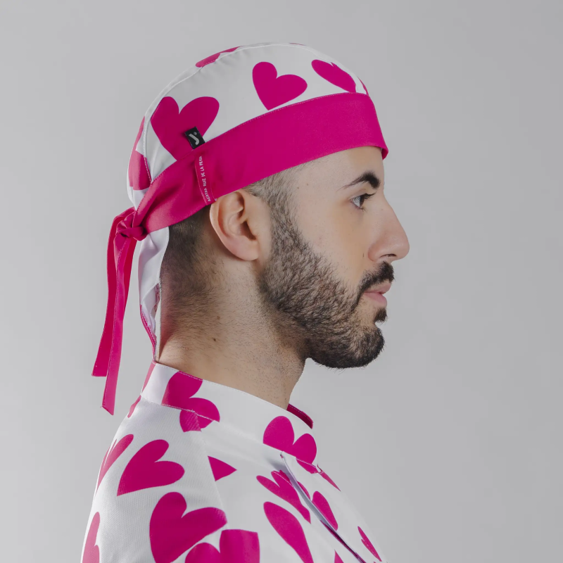GORRO PIRATA CORAZÓN ROSA AGATHA