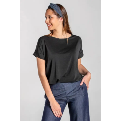 ⭐ CAMISETA ANCHA ELASTANO | Azules de Vergara
