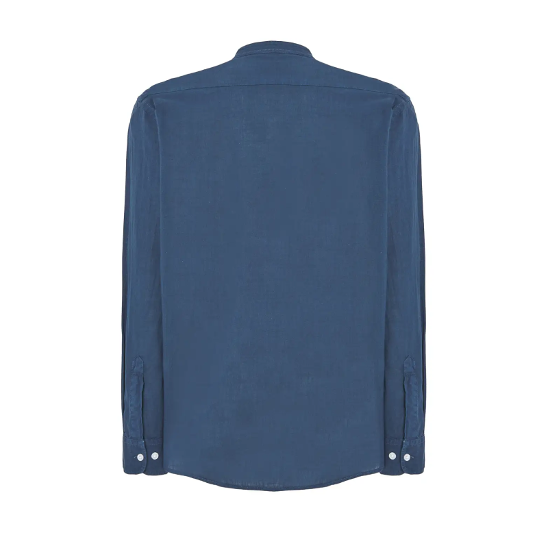 CAMISA MANGA LARGA CUELLO MAO DE VERANO