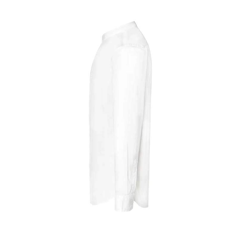 CAMISA MANGA LARGA CUELLO MAO DE VERANO