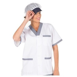 BLUSA SANITARIA CUADROS