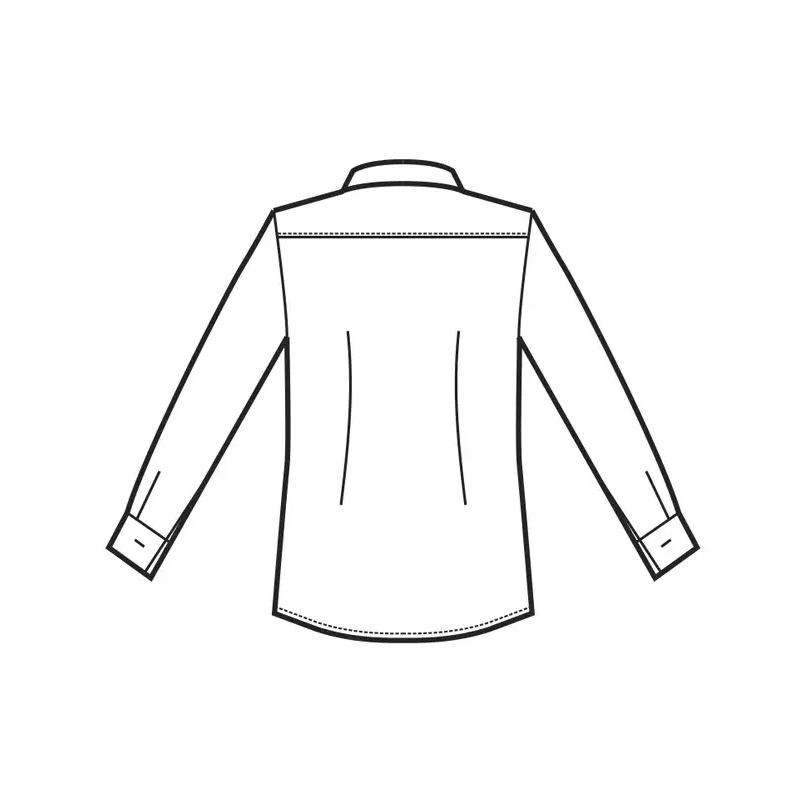 CAMISA M/L ALGODÓN LINO CUELLO MAO