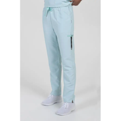 ⭐ PANTALÓN MICROFIBRA CON CINTA EN CINTURA | Azules de Vergara