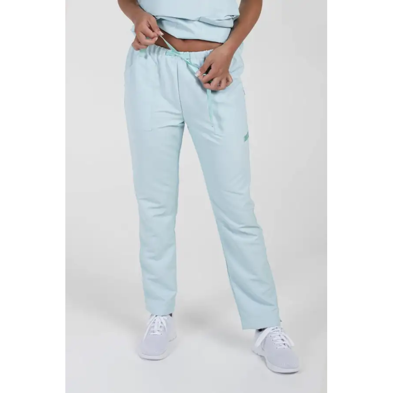 PANTALÓN MICROFIBRA CON CINTA EN CINTURA