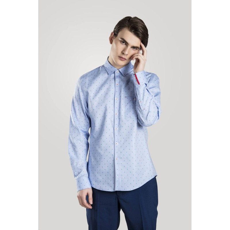 CAMISA CABALLERO ESTAMPADA