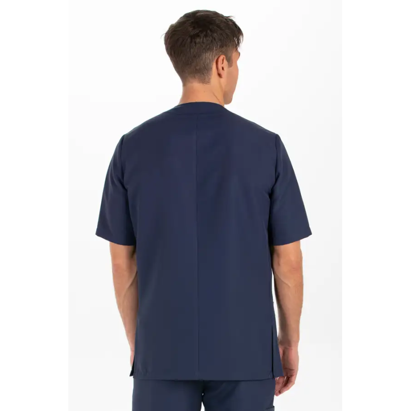 CHAQUETA SANITARIA UNISEX M/C MICROFIBRA