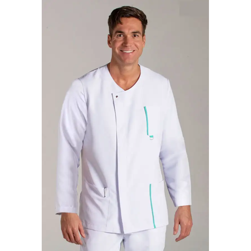 CHAQUETA SANITARIA M/L MICROFIBRA