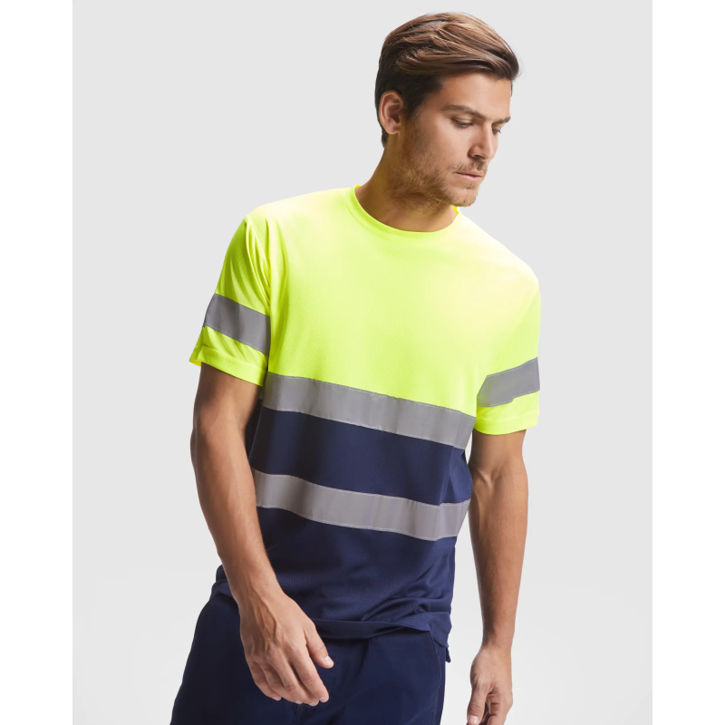 CAMISETA REFLECTANTE MANGA CORTA