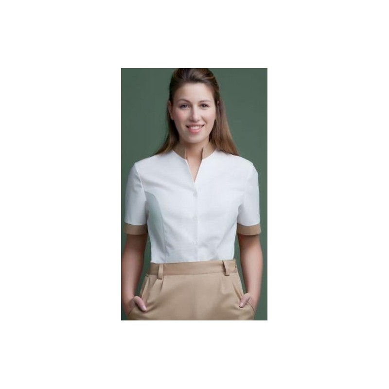 CAMISA MUJER COMBINADA