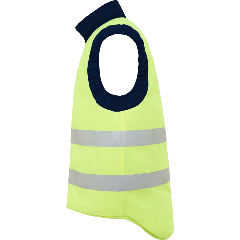 CHALECO ALTA VISIBILIDAD MULTIBOLSILLOS REVERSIBLE