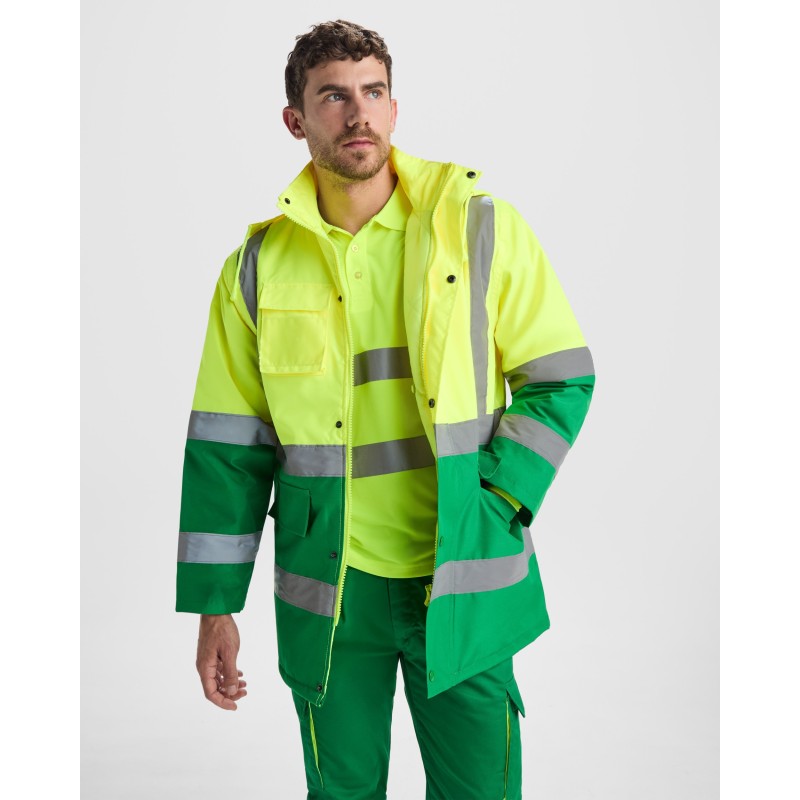 PARKA ACOLCHADA ALTA VISIBILIDAD