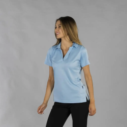 ⭐ POLO TEJIDO INTERLOCK MUJER | Azules de Vergara