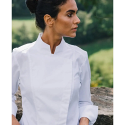 ⭐ CHAQUETA COCINA MUJER SLIM FIT | Azules de Vergara