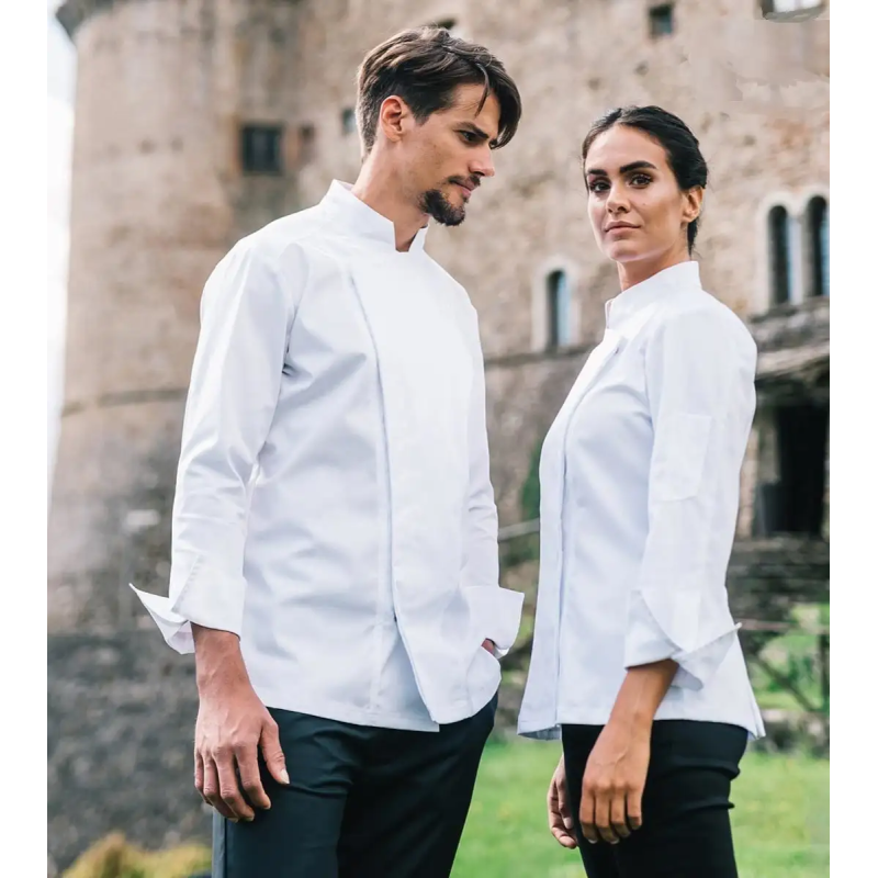 CHAQUETA COCINA MUJER SLIM FIT