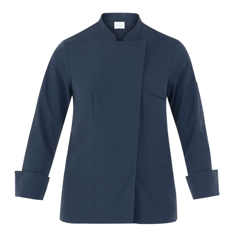 CHAQUETA COCINA MUJER MICROFIBRA