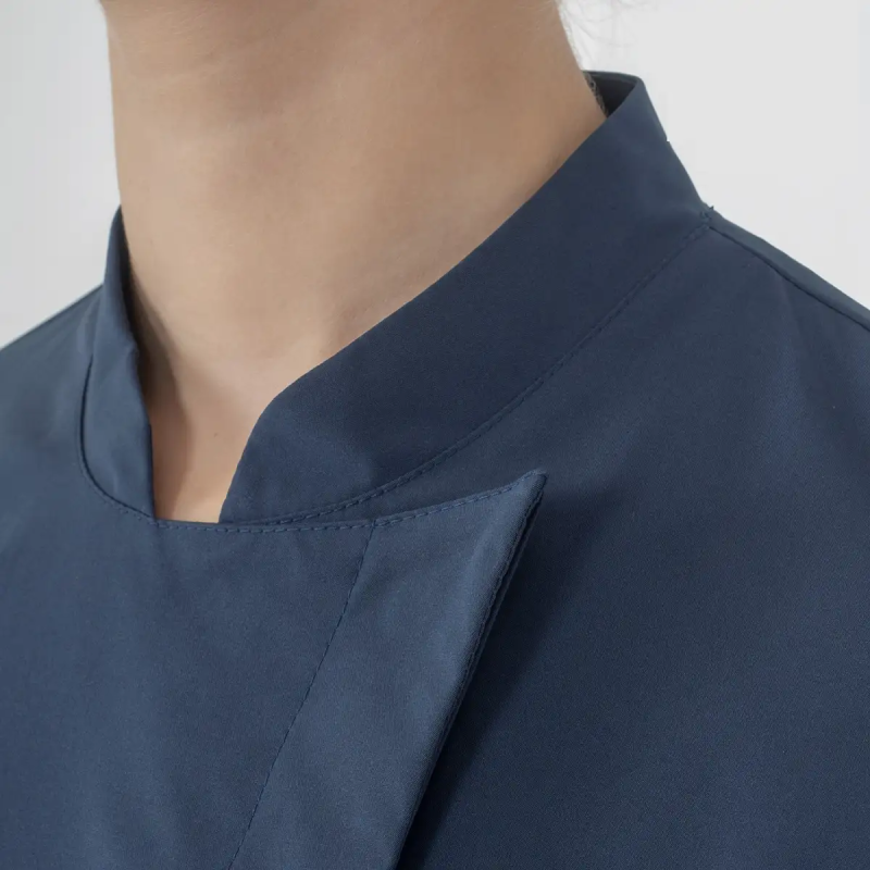CHAQUETA COCINA MUJER MICROFIBRA