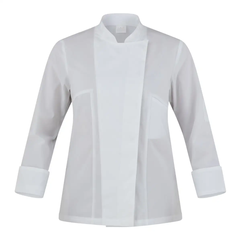 CHAQUETA COCINA MUJER MICROFIBRA