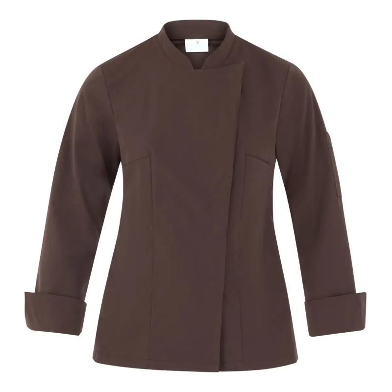 CHAQUETA COCINA MUJER MICROFIBRA