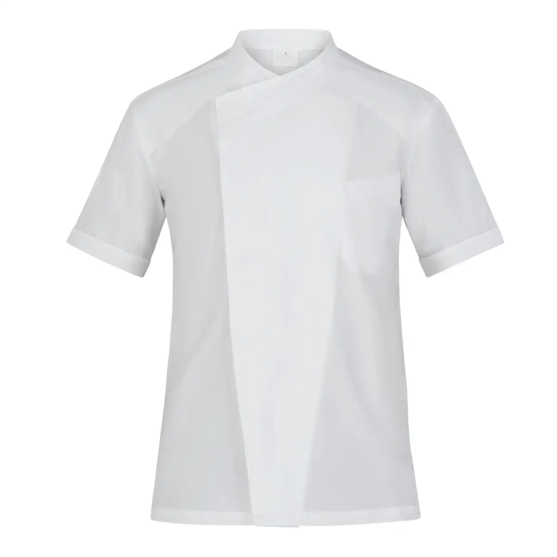 CHAQUETA COCINA M/CORTA CUELLO FRANCES
