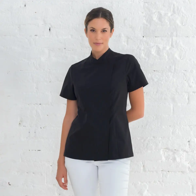 CHAQUETA COCINA MUJER MANGA CORTA