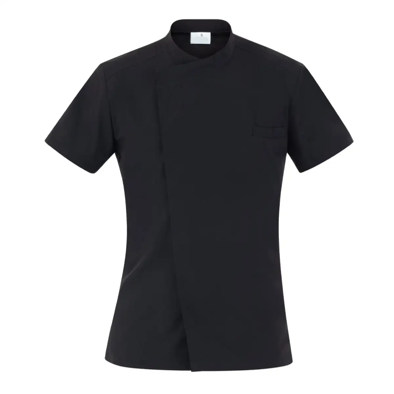 CHAQUETA COCINA SLIM FIT MANGA CORTA