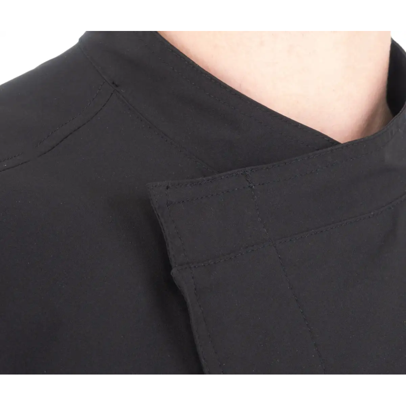 CHAQUETA COCINA SLIM FIT MANGA CORTA