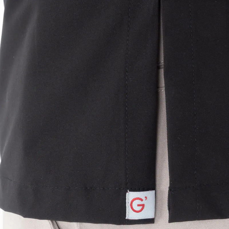 CHAQUETA COCINA SLIM FIT MANGA CORTA