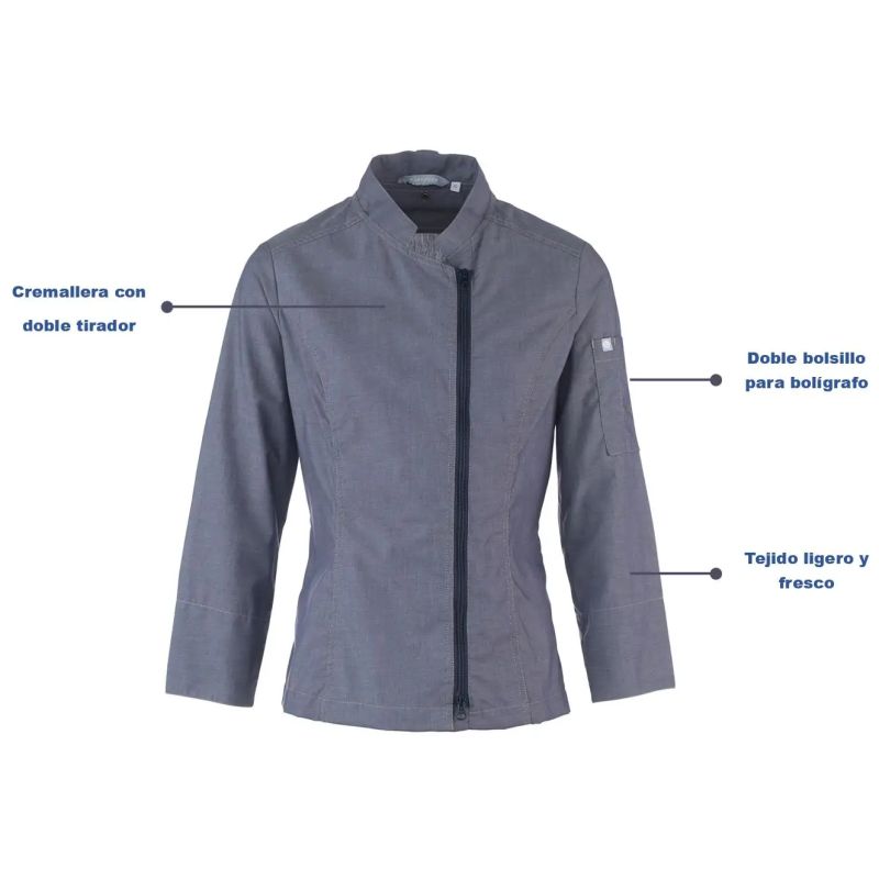 CHAQUETA COCINA MUJER