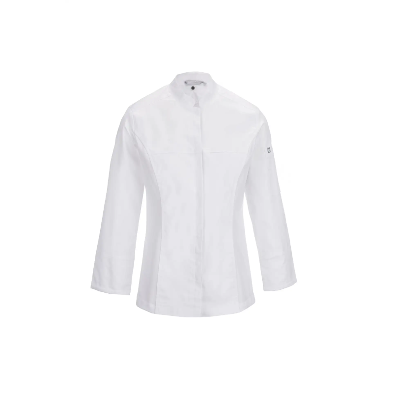 CHAQUETA BLANCA DE COCINA MUJER