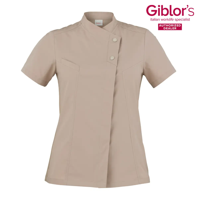 CHAQUETA COCINA MUJER M/C TRANSPIRABLE