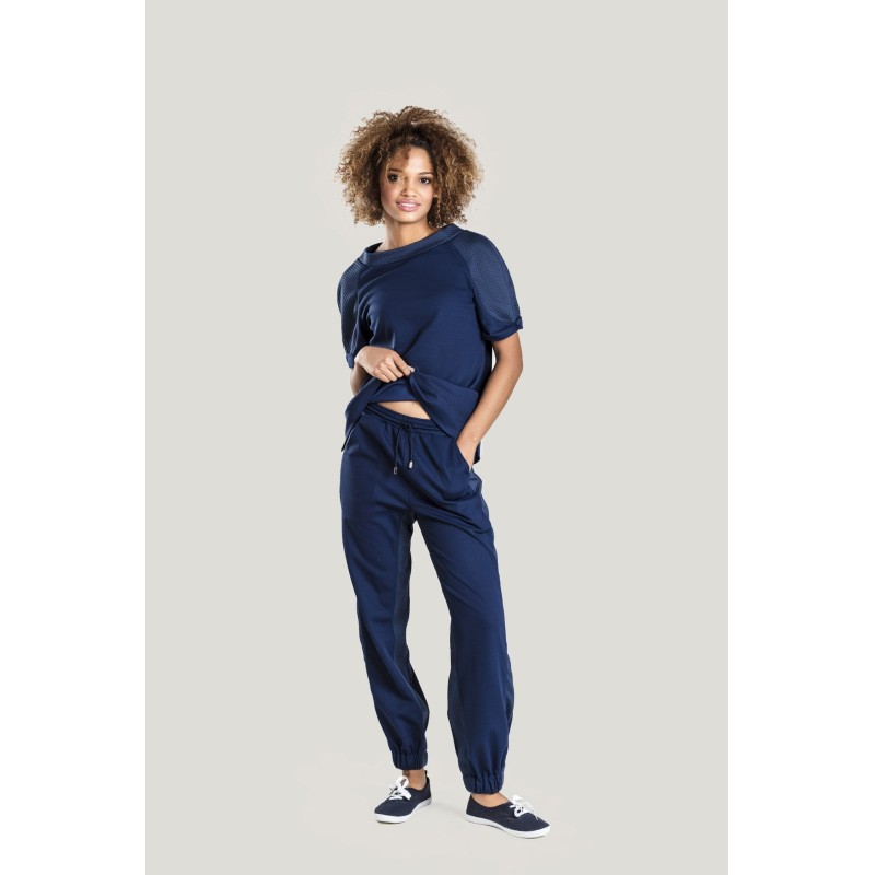 PANTALÓN CHICA BOLSILLO COMBINADO